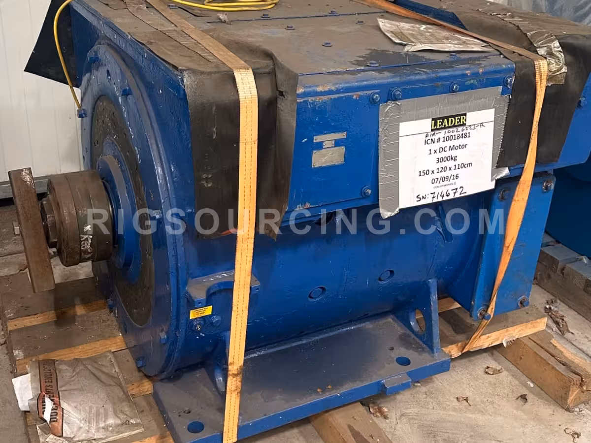 4x Siemens 1HT3 620kW DC Motors